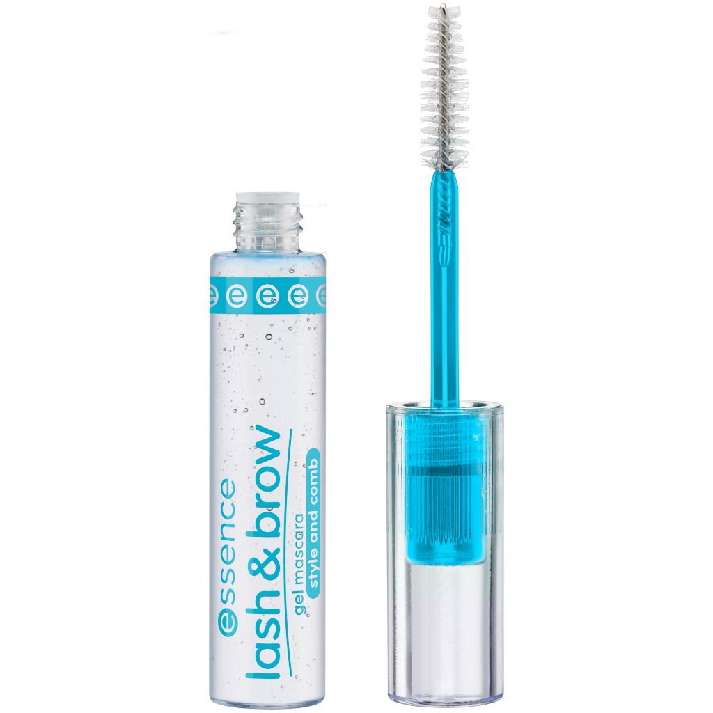 Máscara em gel lash & brow essence para sobrancelhas e cílios