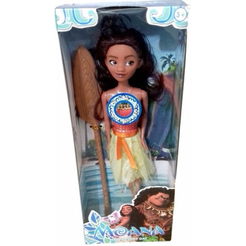 Boneca Moana Princesa 30cm Desenho Promoção Pronta Entrega MUSICAL