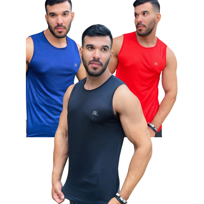 Camiseta Regata Dry Fit Academia Praia