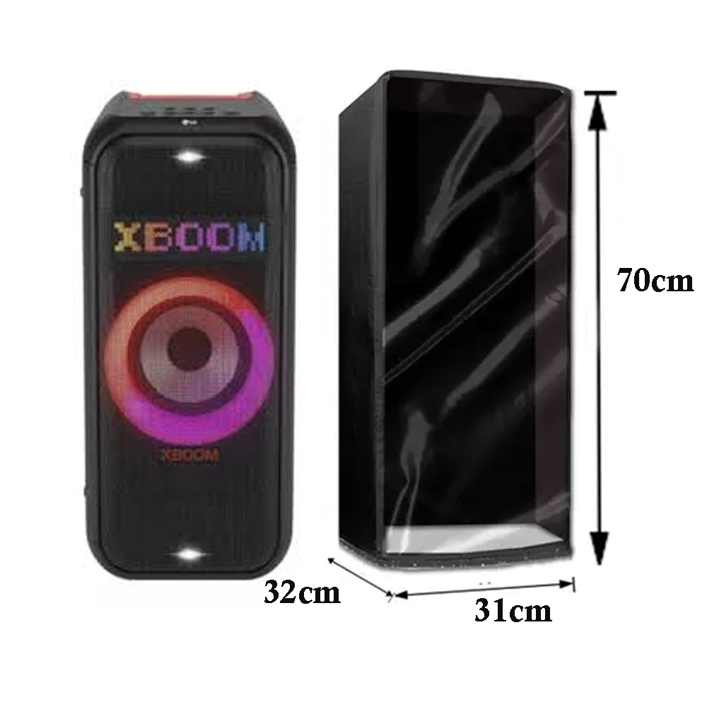 Capa para Caixa de Som Lg XL7 Frente Transparente em Oferta na Shopee