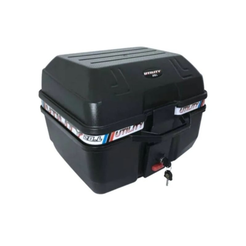 Baú Bauleto Utility Reforçado 28 Litros Glider c/ Base Universal