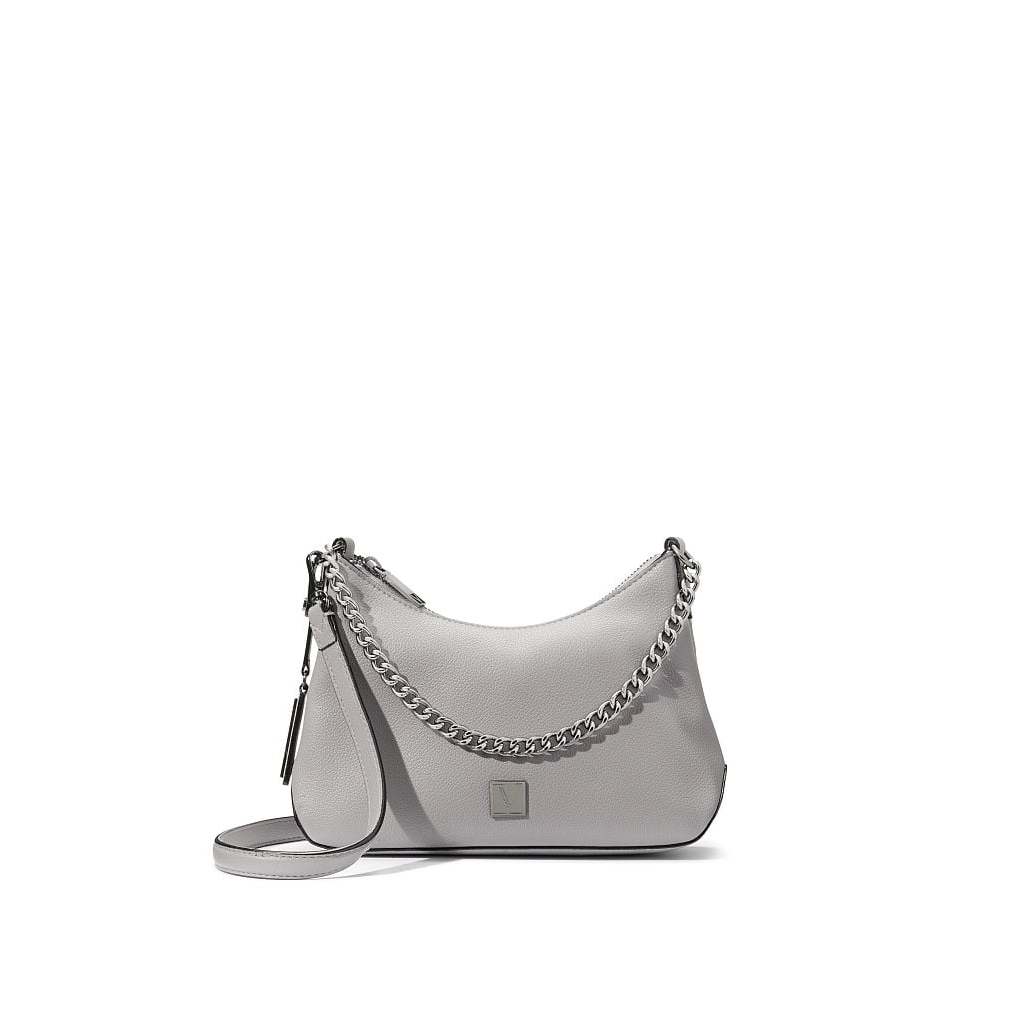 Bolsa Nylon Mini Curve shoulder, Light Pepper, Victoria's Secret | Original EUA
