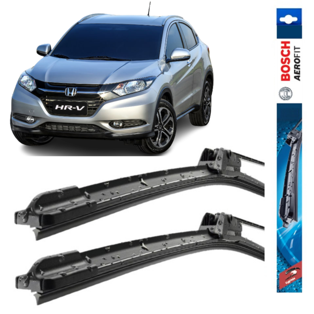Par De Palheta Limpador parabrisa Original Bosch Honda Hr-v 2015 2016 2017 2018 Kit Dianteiro em Oferta na Shopee