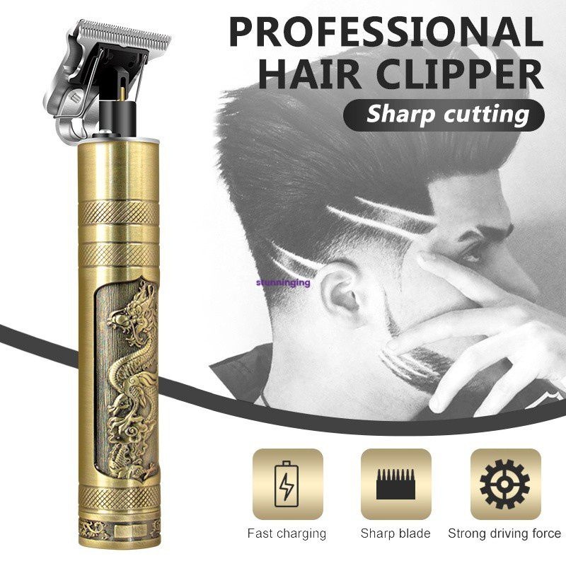 Máquina De Cortar Cabelo Para Barba Masculina Barbeador Designer Aleatório Elétrico Profissional