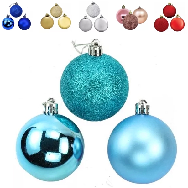 Kit 30 Bolas De Natal Mista 3cm Decoracao Arvore de Natal Pendente Enfeite