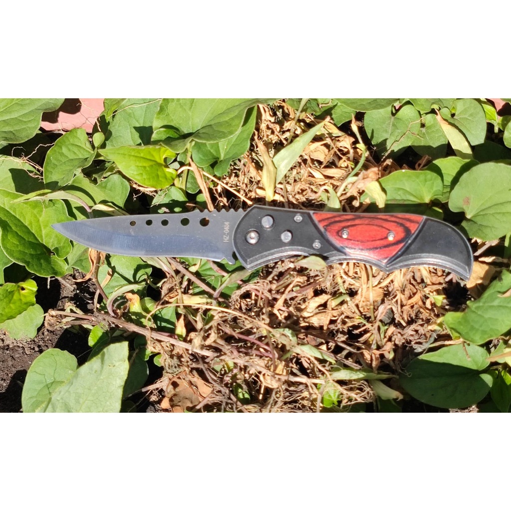 Canivete Tático Militar Automático Saque Rápido21cm Pesca Camping Trilha