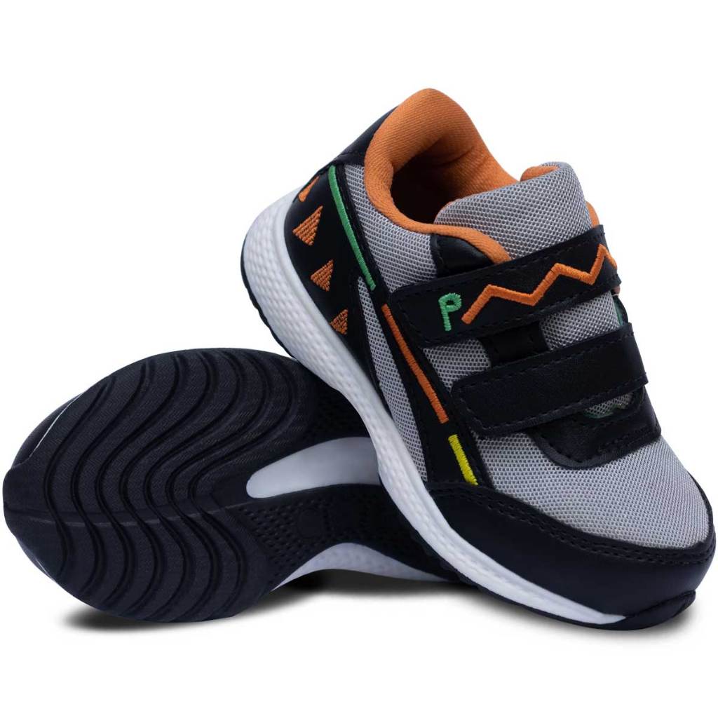 Tenis Infantil Escolar Menino Jogging Calce Fácil 11.54 em Oferta na Shopee