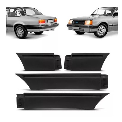 Polaina Parachoque Chevette 87 88 89 90 91 92 93 S/friso Dianteira