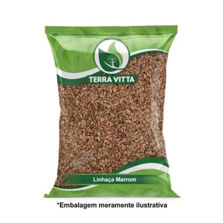 Linhaça Marrom Semente 1Kg