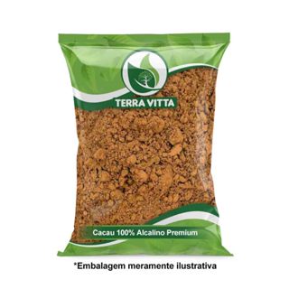 Cacau Po 100% Alcalino Puro 1Kg
