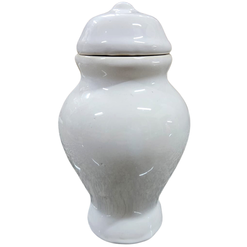 Quartinha Orixás Branco S/ Asa 11 Cm Louça Umbanda - Unidade