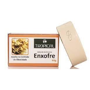 24 Unidades Sabonete de Enxofre 90g Tropical cosméticos antiacne