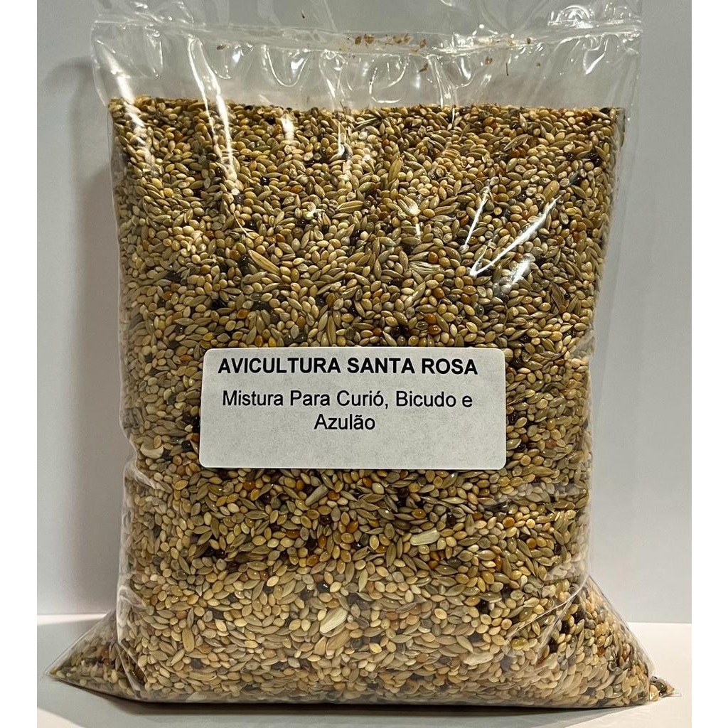 Mistura de Sementes Para Curió, Bicudo e Azulão 2,5kg em Oferta na Shopee