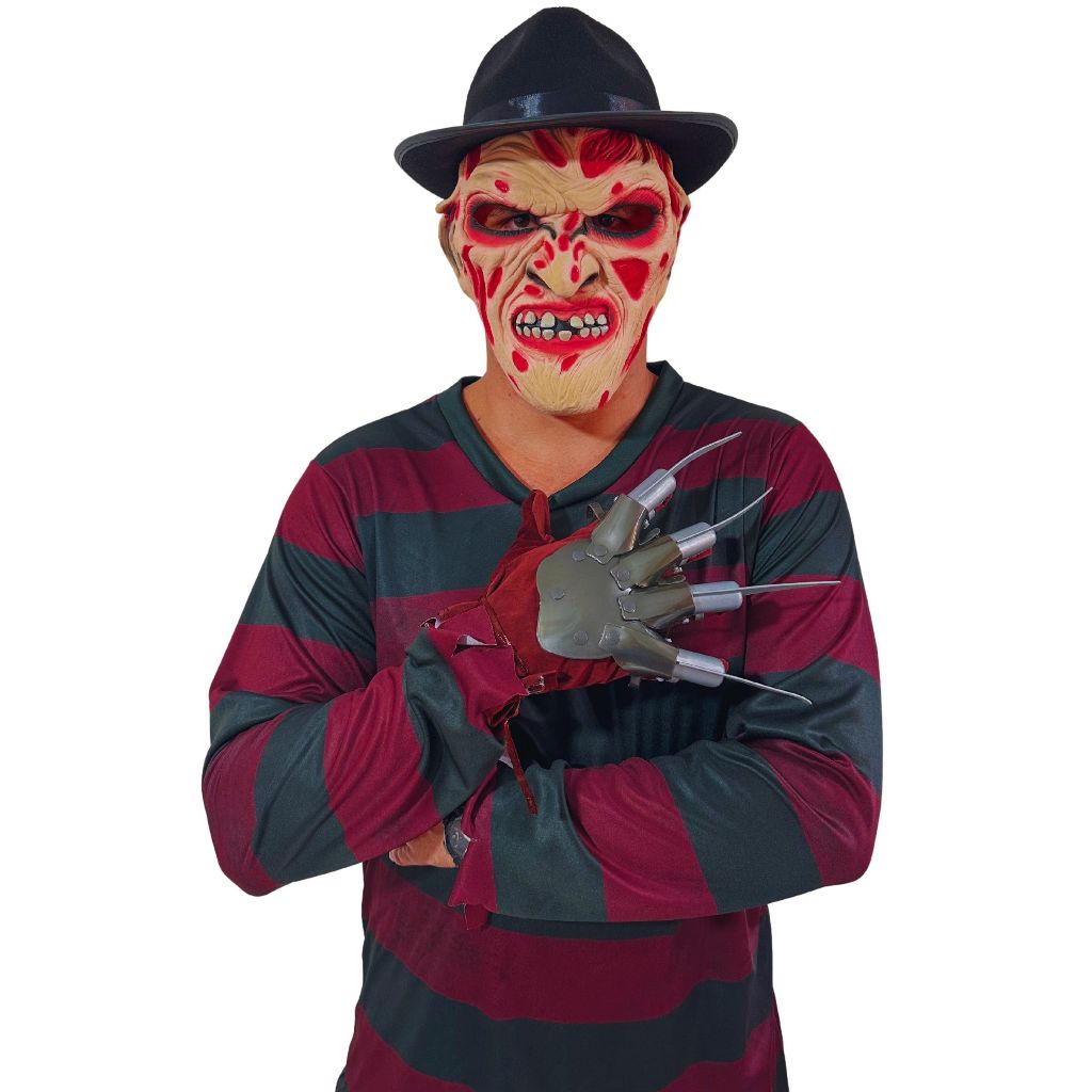 Camisa Freddy Krueger Halloween Fantasia Cosplay