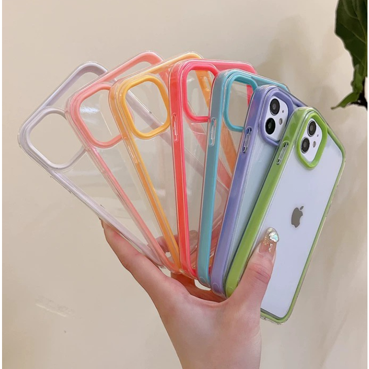 Capa Transparente 3 Em 1 Pra Xiaomi Redmi Note 12S/12C/Note 12 PRO 5G/13C/POCO F5/POCO F5 PRO/Realme C33/Realme C55