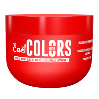 Mascara Capilar Matizadora Tonalizante Red Vermelho 300g Eae Colors Brilho Intenso