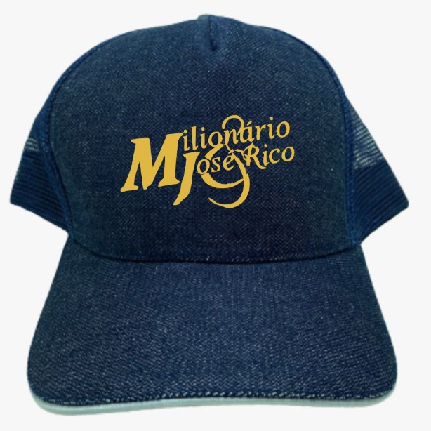 BONÉ BORDADO PERSONALIZADO MILIONARIO E JOSÉ RICO