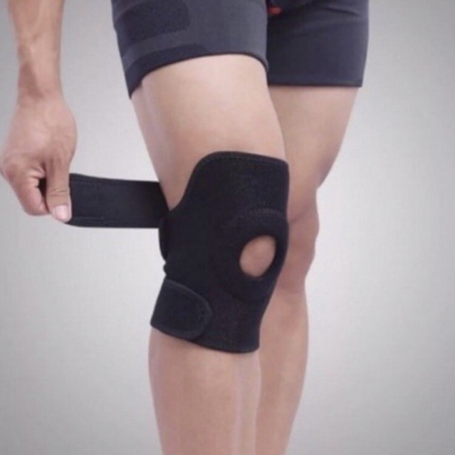 Joelheira Articulada Reforçada Ortopédica Neoprene De Compressão Suporte Para Joelho Anti Dores