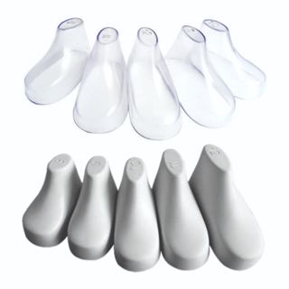 Kit de pezinhos em PVC 5 pares (8 ao 12 cm) em Oferta na Shopee