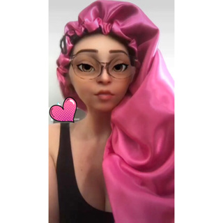 Touca Cetim 2 em 1 - MEGA/ DIFUSORA Dupla Face com regulagem em Oferta na Shopee