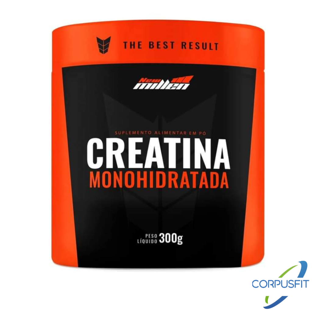 Creatina 300g New Millen Monohidratada Creatina Pura