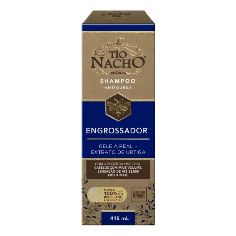 Shampoo Tio Nacho Atiqueda Engrossador 415ml