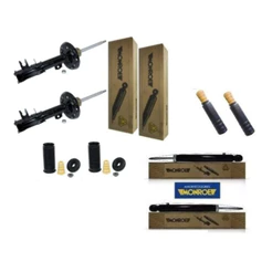 4 Amortecedor Dianteiro Traseiro Monroe + Kits Onix Cobalt New Prisma