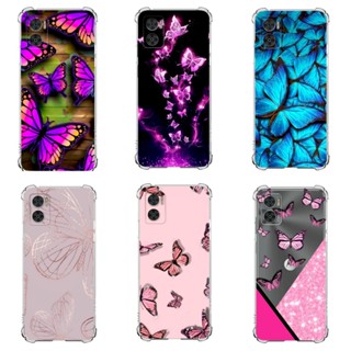 Motorola E22 Capa Tpu Desenhos Variados Capinha Case Borboleta