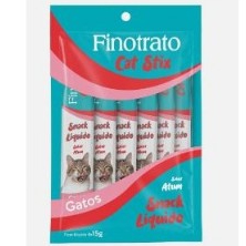 Petisco Para Gatos Finotrato Cat Stix Atum 6 un Cada Pacote