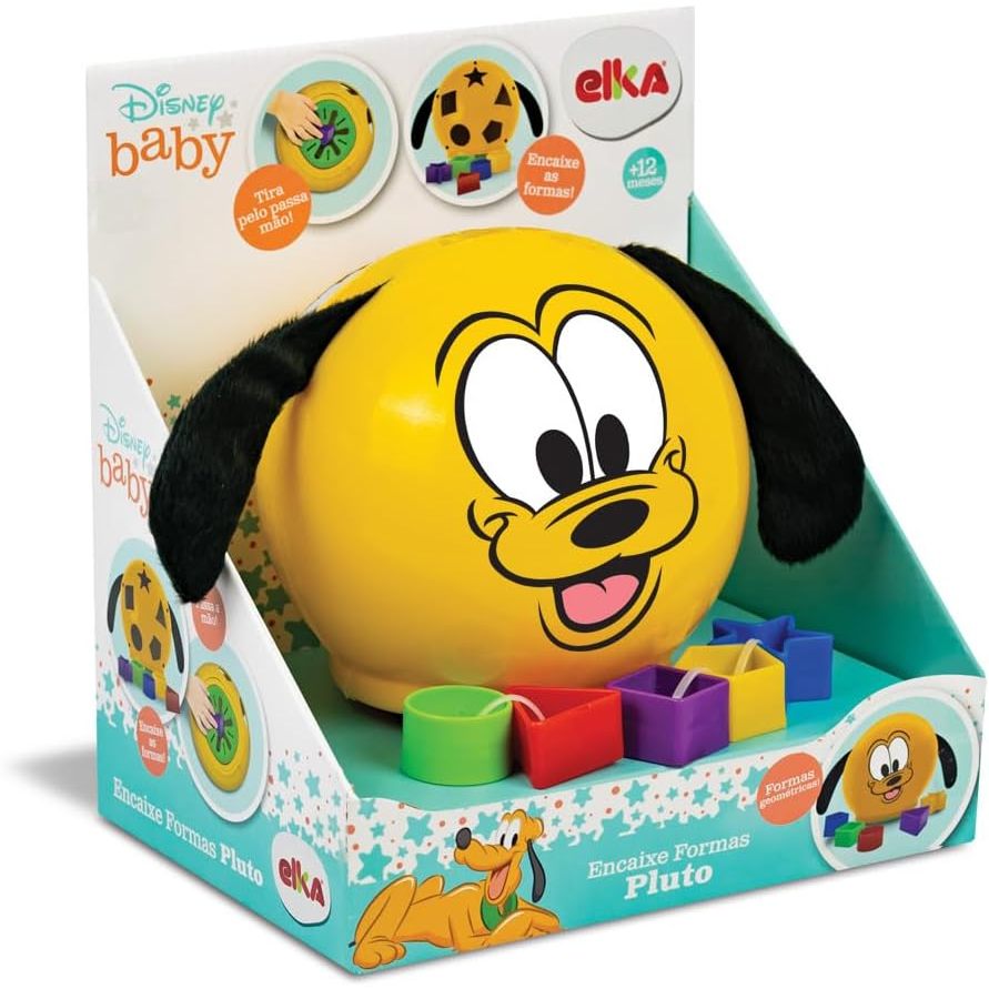 Encaixe Formas - Pluto - Elka