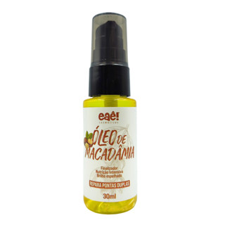 Óleo De Macadâmia Extraordinario 30ml para Cabelos Nutrição Capilar Super Poderosa Tratamento Capilar Eaê! Cosméticos