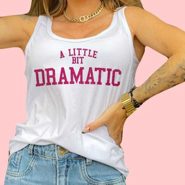 blusa regata regina george, meninas malvadas, criativa plus size em Oferta na Shopee