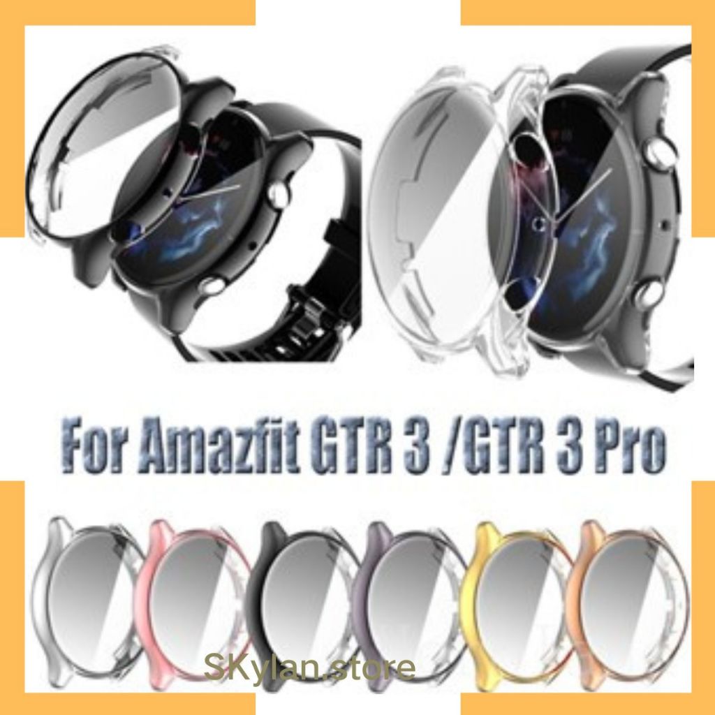 Capa Silicone TPU 360 protetor compativel para Amazfit Gtr2  Gtr 3/Gtr 3 Pro
