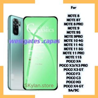 Pelicula 9D Cerâmica Compativel Xiaomi Redmi 9A 9C POCO X3 X4 M4 M3 NOTE 8 9 10 11 em Oferta na Shopee