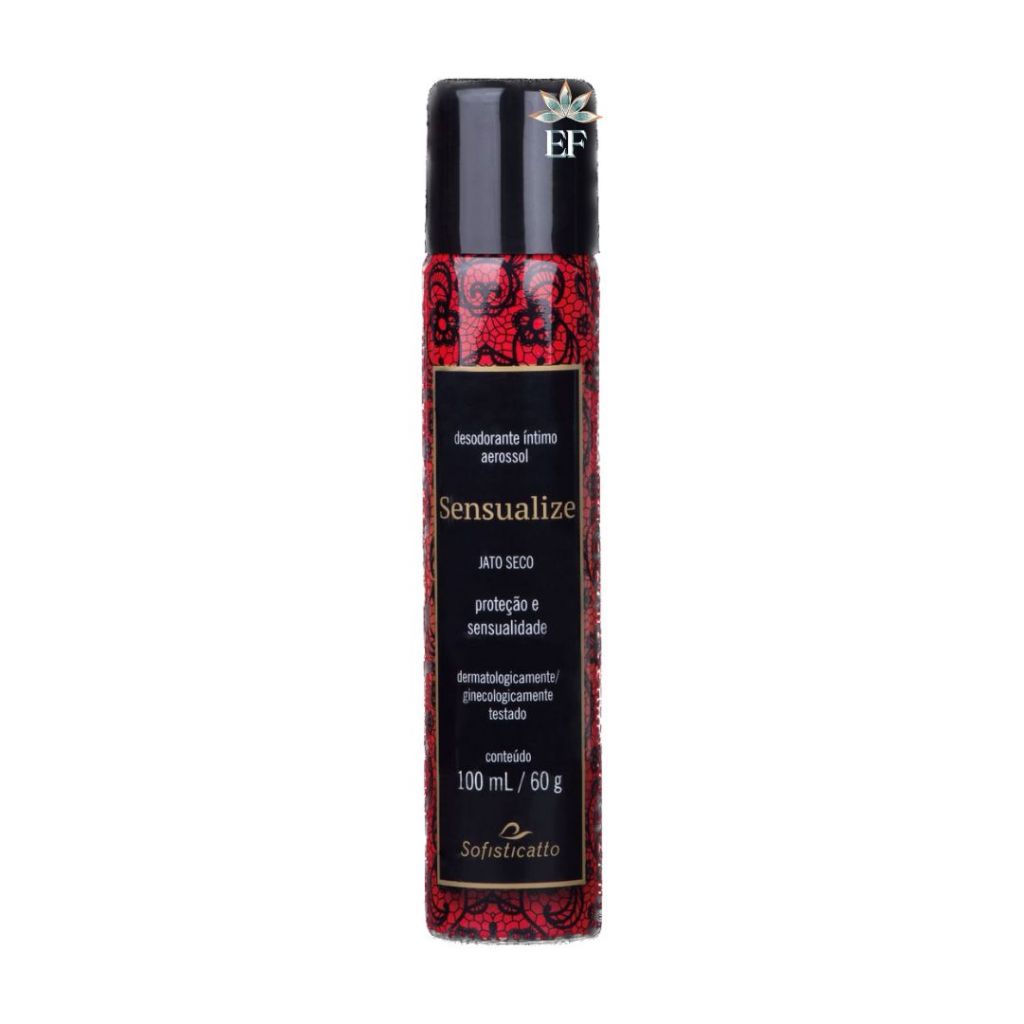 Desodorante Íntimo Sensualize 100mL Sofisticatto em Oferta na Shopee