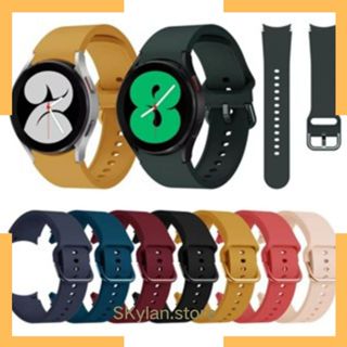 Pulseira de Silicone com Fecho Pulseira de silicone com fecho Samsung Watch4 Classic 42-46mm Galaxy Watch4/5 40-44mm 45m