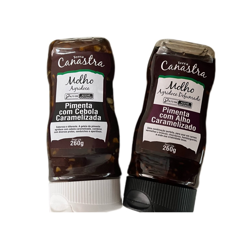 Kit 2 molhos/ geleias agridoce (cebola e alho caramelizados) em Oferta na Shopee