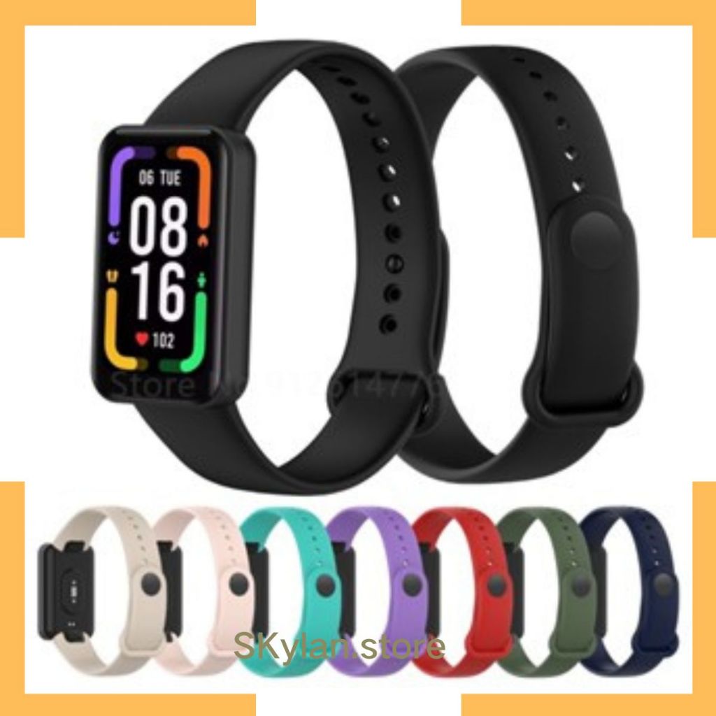 Pulseira de Silicone Colorida compativel Para Xiaomi Redmi Smart Band Pro