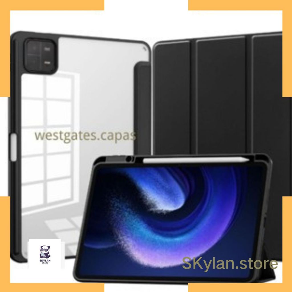 Capa Acrílico Magnética Com Suporte Caneta Compativel Para Xiaomi pad 6 e 6pro 11* 2023