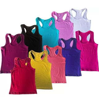 Regata Feminina Viscolaycra KIT - Blusinha Moda Blogueira