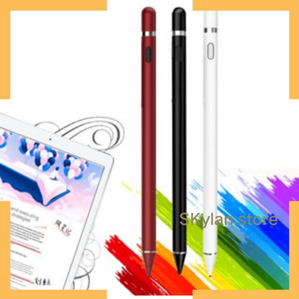Caneta Stylus para Apple Pencil iPad e Samsung Celular /Tablet
