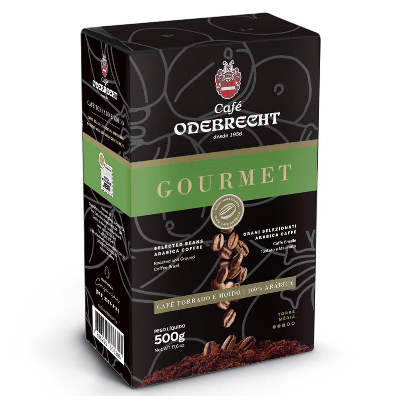 Café Odebrecht Torrado e Moido Gourmet Arábica Especial 500g em Oferta na Shopee