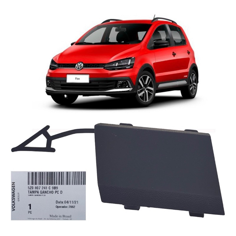 Tampa Reboque Original Cross Fox Xtreme Pepper Original Vw em Oferta na Shopee