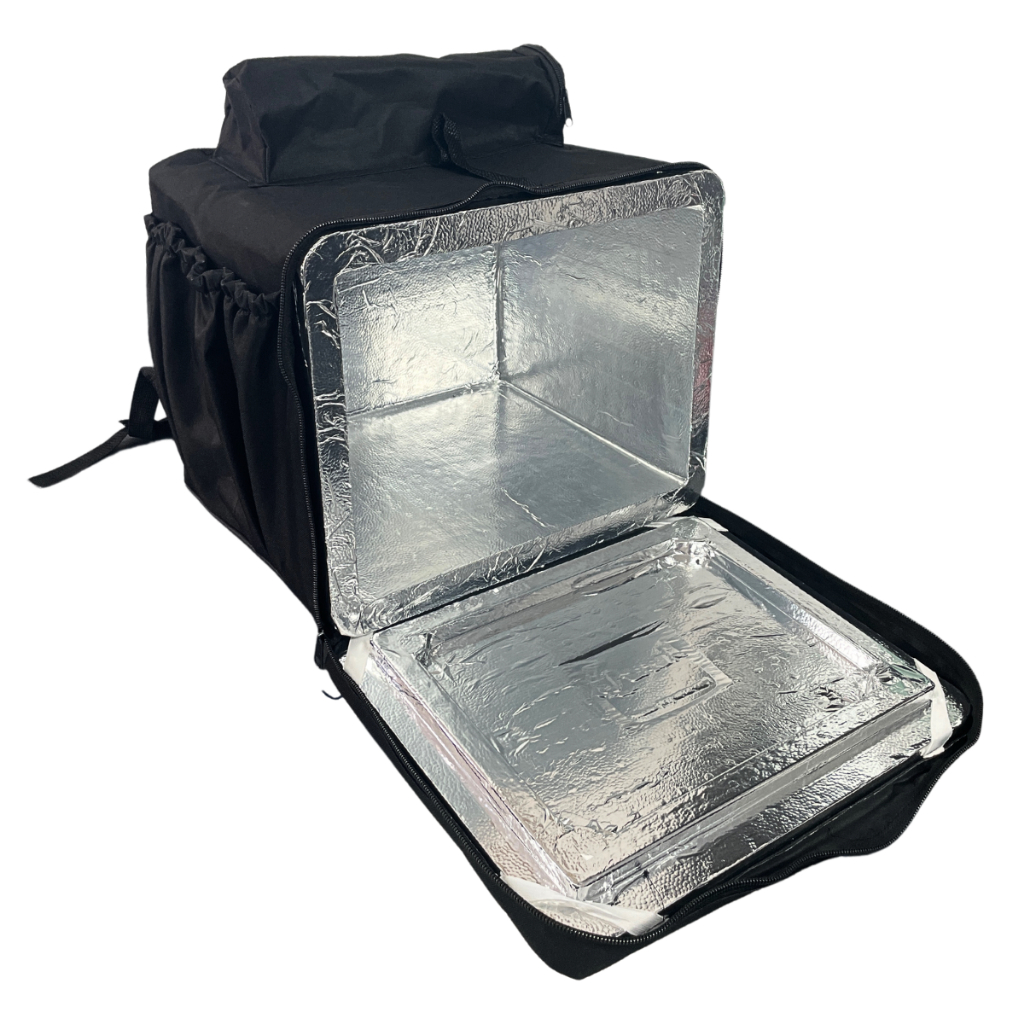 Mochila Bag Termica Bolsa  45l Motoboy Entrega Lanches Pizza em Oferta na Shopee