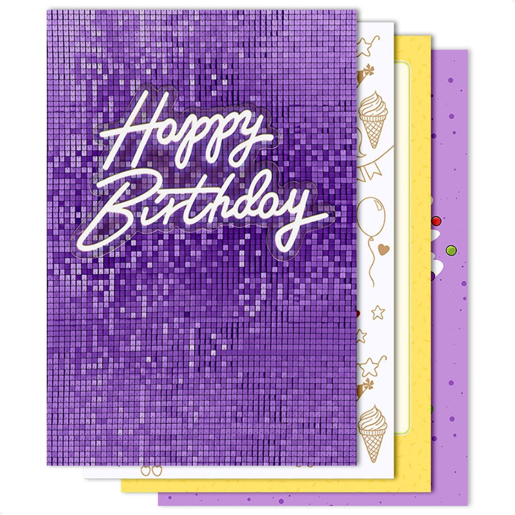 Painel Retangular Festa Feliz Aniversário Decoração Vertical Lateral 1,50x2,20m Sublimado Em Tecido em Oferta na Shopee