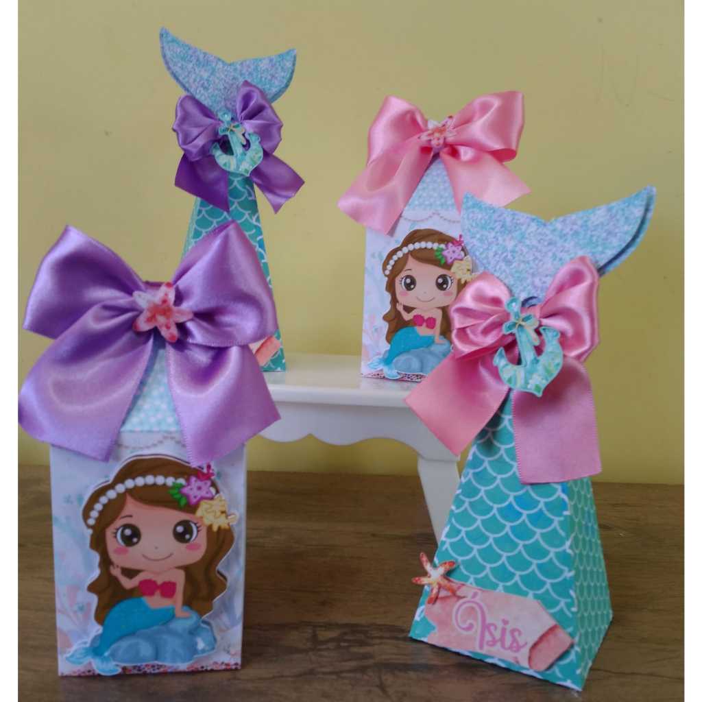 Kit Festa Sereia Baby Lembrancinhas Sereia Kit Festa Sereia Cute Personalizado | Lembrancinhas Aniversário Infantil