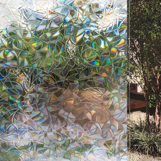 Película Adesiva Decorativa 3D Eletrostática Mod. Mosaico Ladrilho para Portas Janela e Box Banheiro em Oferta na Shopee