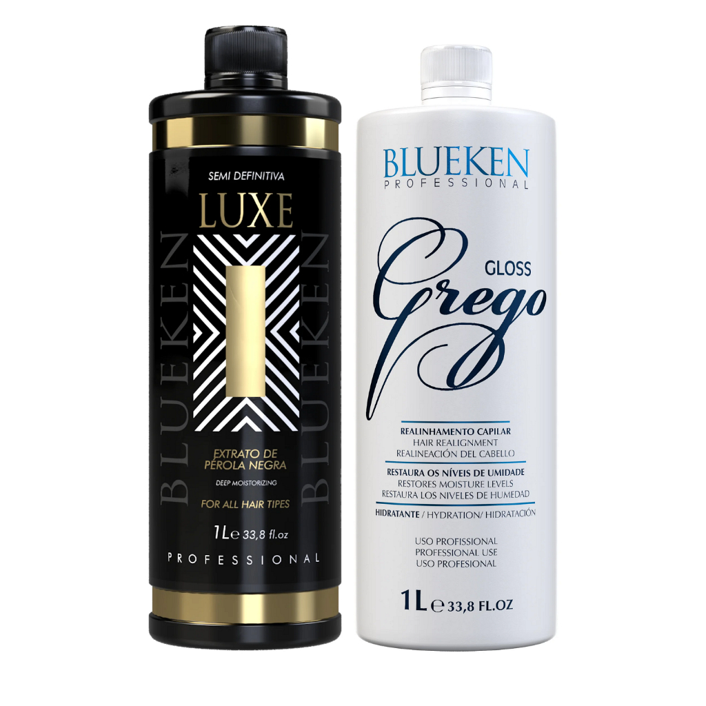 Progressiva Luxe Blueken + Gloss Grego Progressiva