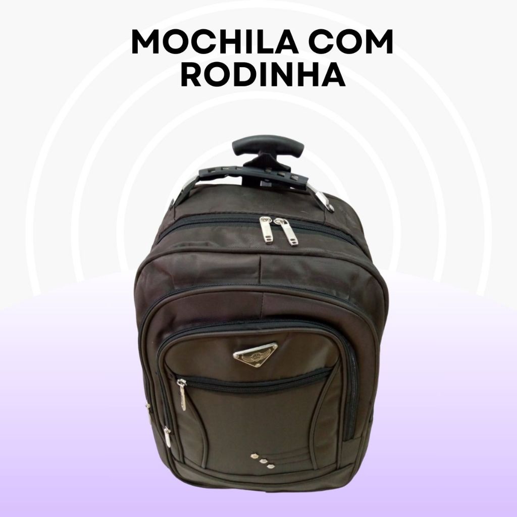 Mochila Bolsa Reforçada Cabo de Aço Notebook Escolar Ótima Trabalho Faculdade Grande Resistente