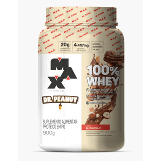 Whey 100% Dr. Peanut 900g - Lançamento Max Titanium